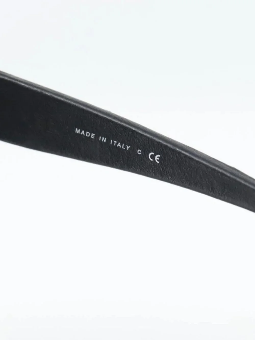 CHANEL Matelasse Sunglasses Plastic Lamb Skin Black CC Auth BA12975M